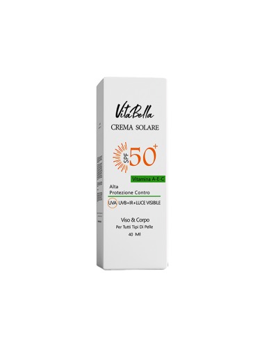 کرم ضد آفتاب SPF50 بیرنگ ویتابلا ۴۰ میل